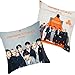 ALTcompluser BTS Permission to Dance Kissenbezug 45x45 cm, Kpop BTS Suga V Jimin JIN Jungkook J-Hope RM Zierkissenbezug Kissenhülle Sofa Auto Zimmer Deko Kissen ohne Füllung(Bangtan Boys)