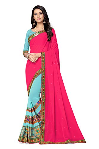 Image of SERONA FABRICS Ethnic Saree (or) Sari for Women, Ideal for Wedding, Party, Festive & Daily Wear