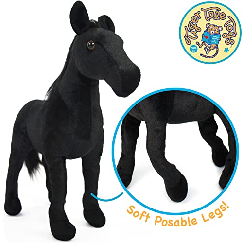 Viahart Ignacio The Black Stallion - 18 Inch Stuffed Animal Plush - By Tiger Tale Toys #TOP3