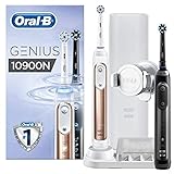 Oral-B Genius 10900N Elektrische Zahnbürste mit Zahnfleischschutz-Assistent, mit 2. Handstück...