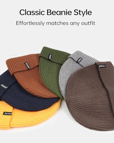 Gorro XXL Beanie para Hombre, tejido cálido para invierno miniatura 4