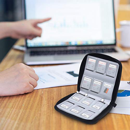 Estuche de tarjetas de memoria para evitar pérdidas funda protectora de SD y Micro SD 7