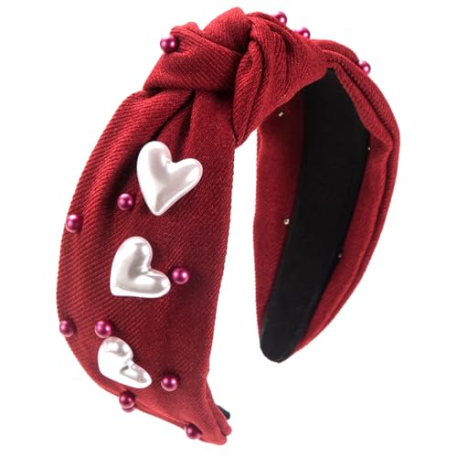 Serre-tête Saint-Valentin en forme de cœur, le cadeau idéal pour petites et grandes filles