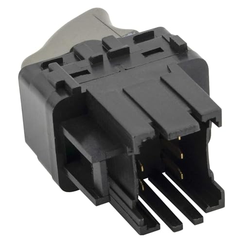 OHGGYQO Front Power Window Switch Right Passenger Side Gray Grey for Chevy for Venture 3.4L 1997-2005,for Olds for Silhouette 3.4L 1997-2004,for Pontiac for Montana 3.4L 1999-2005 131-1527