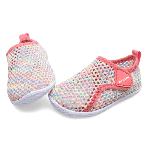 Image of JIASUQI Baby Boys Girls Barefoot Swim Pool Water Shoes Beach Walking Sandals Athletic Sneakers