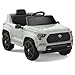 Hetoy Ride on Truck Car 12V Battery Powered Kids Electric Vehicles, Licensed Toyota Kid Cars, Ride on Toys with Remote Control, Spring Suspension, LED Lights, Music, 3 Speeds