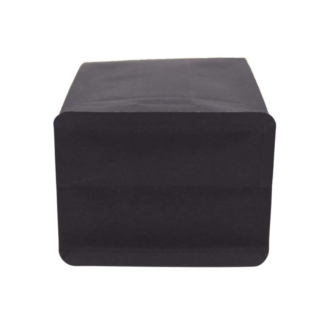 Lacers Bolsas de papel kraft en varios colores, sin aluminio, alta barrera, bolsas de boxeo, almacenamiento de alimentos (500 ml, negro, 500)