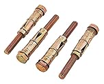 Amtech S5940 4 Piece M10 x 100mm expansion bolts