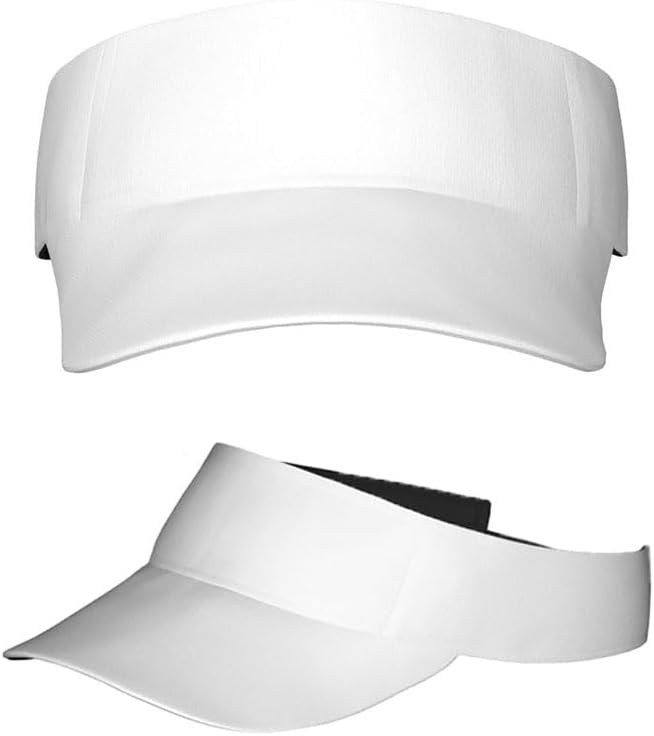 Custom Visor Hat for Men Women, Personalized Adjustable Visor Cap with Your Own Photo Name Logo