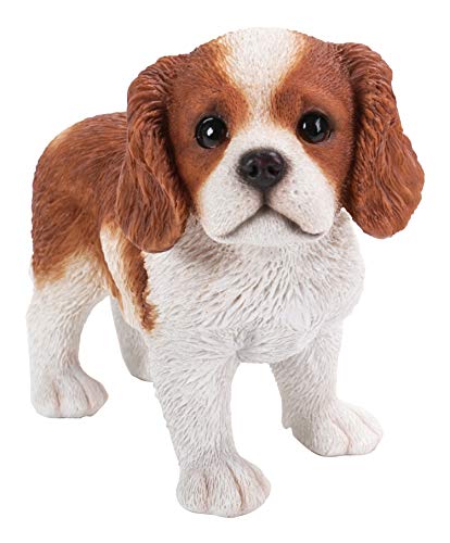 Figurine King Charles en résine statue de chiot réaliste Pacific Giftware - 2