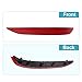 X AUTOHAUX Car Right Passenger Side Rear Bumper Reflective Strip for Chevrolet Equinox 2018 2019 2020 2021 2022 84306359
