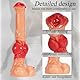 BDSMAGE Riesen Analdildo Analplug,Horse Dildo Buttplug Analspielzeuge Fisting Plugs Sexspielzeug erotisches Sex Spielzeug ab 18 für Paare Frauen Männer extrem (Realistisch, M)