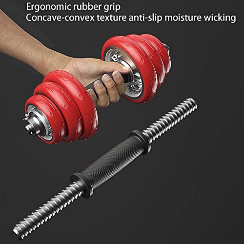 Dumbells Galvaniseerproces Dumbbell Gewichten Set (2 × 7,5 Kg) Dubbele Moer Dumbbell Gewichten Set Afneembaar Niet… - Afbeelding 5