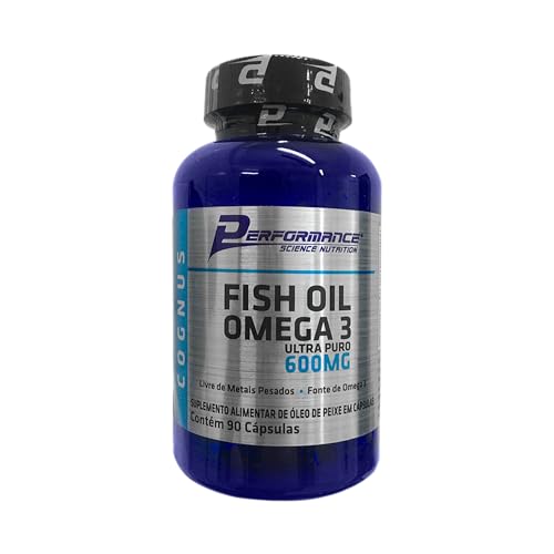 Óleo de Peixe Ômega 3 Ultra Puro 600mg Fish Oil 90 Cápsulas - Performance Nutrition