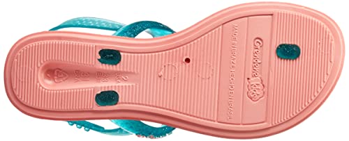 Sandalia, Bubble bag Promo, Luluca, Kit, meninas, azul, 32/33