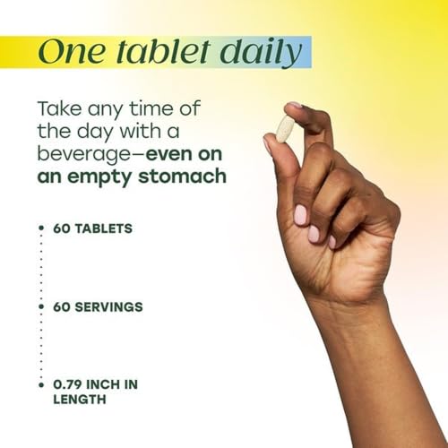 MegaFood Vitamin D3 1000 IU (25 mcg), Bone & Immune Health, 60 Tablets - image 6