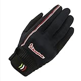 Hergestellt in Italien Vespa 606758M03GV Handschuh, Schwarz, L