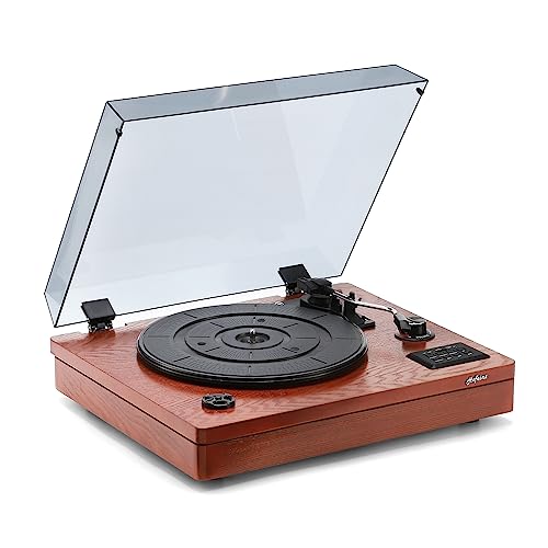 Bluetooth Vinyl Record Player with Built-in Speakers