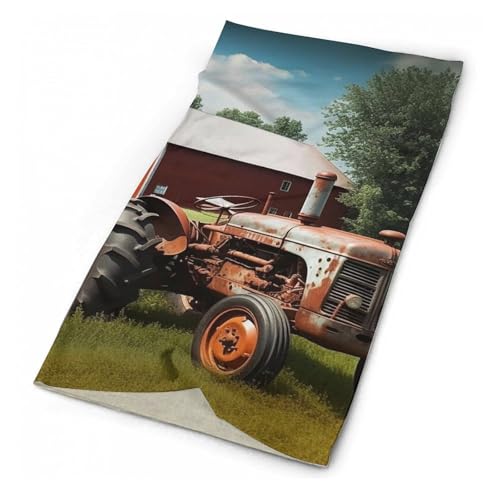 Neck Gaiter Company Farm Tractor Balaclava para hombres y mujeres, mascarilla facial de protección solar, cubrebocas transpirable y refrescante, bufanda, accesorio para la cabeza para esquí y senderismo miniatura 2