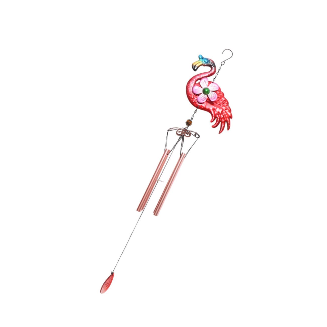 Hemobllo 3 Pièces Carillon Éolien pour La Maison Fabriqué à La Main Carillons Éoliens Accessoires De Bricolage À L'intérieur Flamants Roses Ornement Flamant Rose Artisanat Décorations Maman