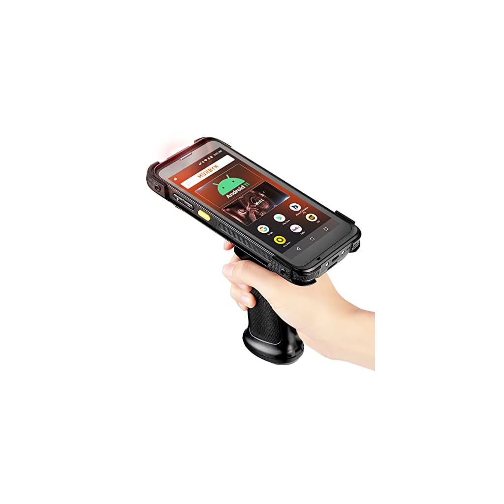 2023 Android Barcode Scanner with Pistol Grip, Android 11, WiFi 6