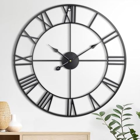 kronttis 24-Inch Silent Wall Clock Cover