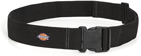 Dickies Heavy-Duty Work Belt, Holds Most Pouches, Clips, and Tool Holders for Woodworkers and Contractors, 2-Inch Web, Adjustable