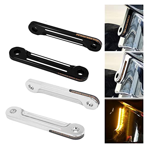 Support de lumière pour Harley Electra Glide en alliage d'aluminium usiné - 5
