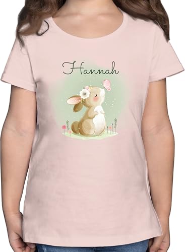 T-Shirt Mädchen - Süßer Hase mit Name personalisiert I Hasen Geschenk Bunny I Rabbit I Kaninchen - 140 (9/11 Jahre) - Rosa - Ostern Tshirt Kinder Oster-Tshirt hasenmotiv kaninchenmotiv Shirt T-Shirt Mädchen - Süßer Hase mit Name personalisiert I Hasen Geschenk Bunny I Rabbit I Kaninchen - 140 (9/11 Jahre) - Rosa - Ostern Tshirt Kinder Oster-Tshirt hasenmotiv kaninchenmotiv Shirt