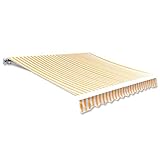 【Tela de Repuestos para Toldos】 Este toldo de lona, que se puede montar en el armazón que ya tenga usted, es una opción perfecta para protegerlo de los dañinos rayos UV, proporcionándole una sombra fresca y agradable en su patio, terraza o jardín.