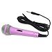 ZRAMO Pink Color Microphone for Kids Karaoke Dynamic Microphone for Kids Sing Machine-Works with The Costco Frozen Machine