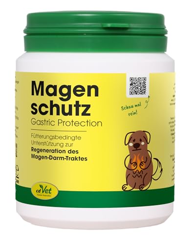 cdVet Magenschutz 60g - Pulver zur Förderung der Gesundheit von Magen und Darm für Hunde und Katzen