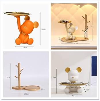 熊小物入れ 鍵置き 玄関収納 アクセサリースタンド 小銭 腕時計置き 熊小物入れ 鍵置き 玄関収納 アクセサリースタンド 小銭 腕時計置き