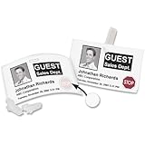 Dymo Name Badge Labels, Adhesv, Time Expry,4