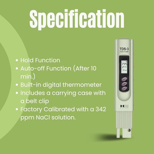 Hm Digital TDS-3 Handheld Tds Meter With Carrying Case thumb #3