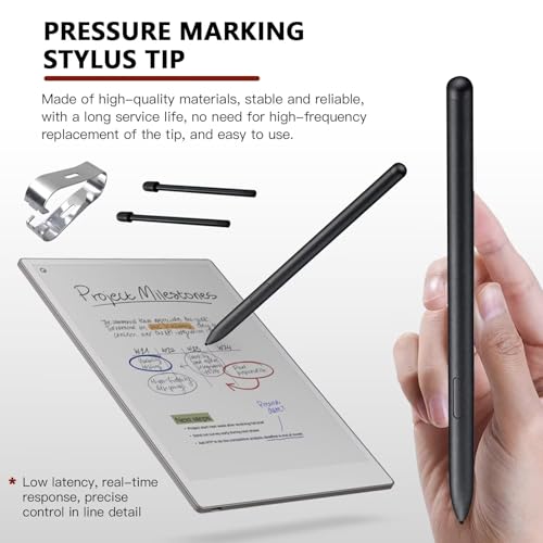 BGEHHCY New 10 x Replacement Pen Tips for Remarkable 1/2 Marker Plus Stylus Pen, Sensitive & Titl Pressure Marker 2 Pen Nibs with Tool