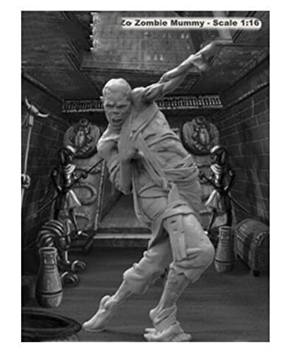 Figura Zombie Stand Fantasy Hombre 1:16 Kit de Resina miniatura 1
