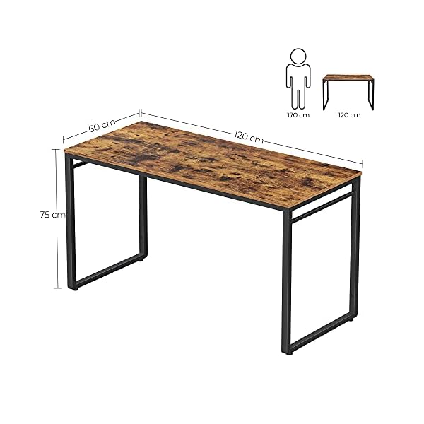VASAGLE Computer Desk, Writing Desk - Image 6