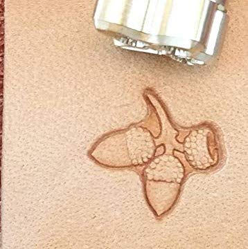 DandS ltd Acorn Leather Crafting Stamp Tool for Leather Crafts Brass #88-3