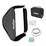 Godox Softbox 80cm x 80cm Portable Collapsible Softbox with Quick Release Bowens Mount Speedring Ada