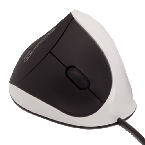 EM011-W USB White Comfi Ergonomic Mouse by ERGOGUYS