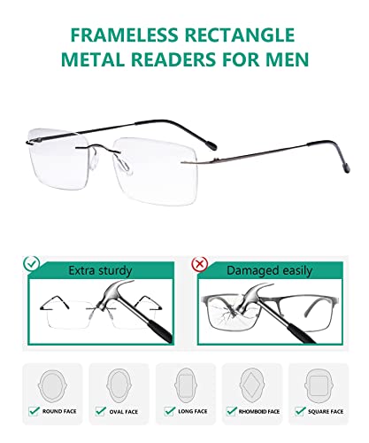 Eyekepper RWK9904-1C24-100 Frameless Reading Glasses thumb #4