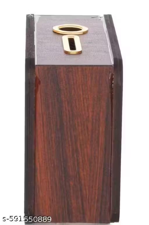 Image of Wooden Money Bank, Piggy Bank for Kids, Wood Material, Coin Saving Box (10,000 Money Bank)