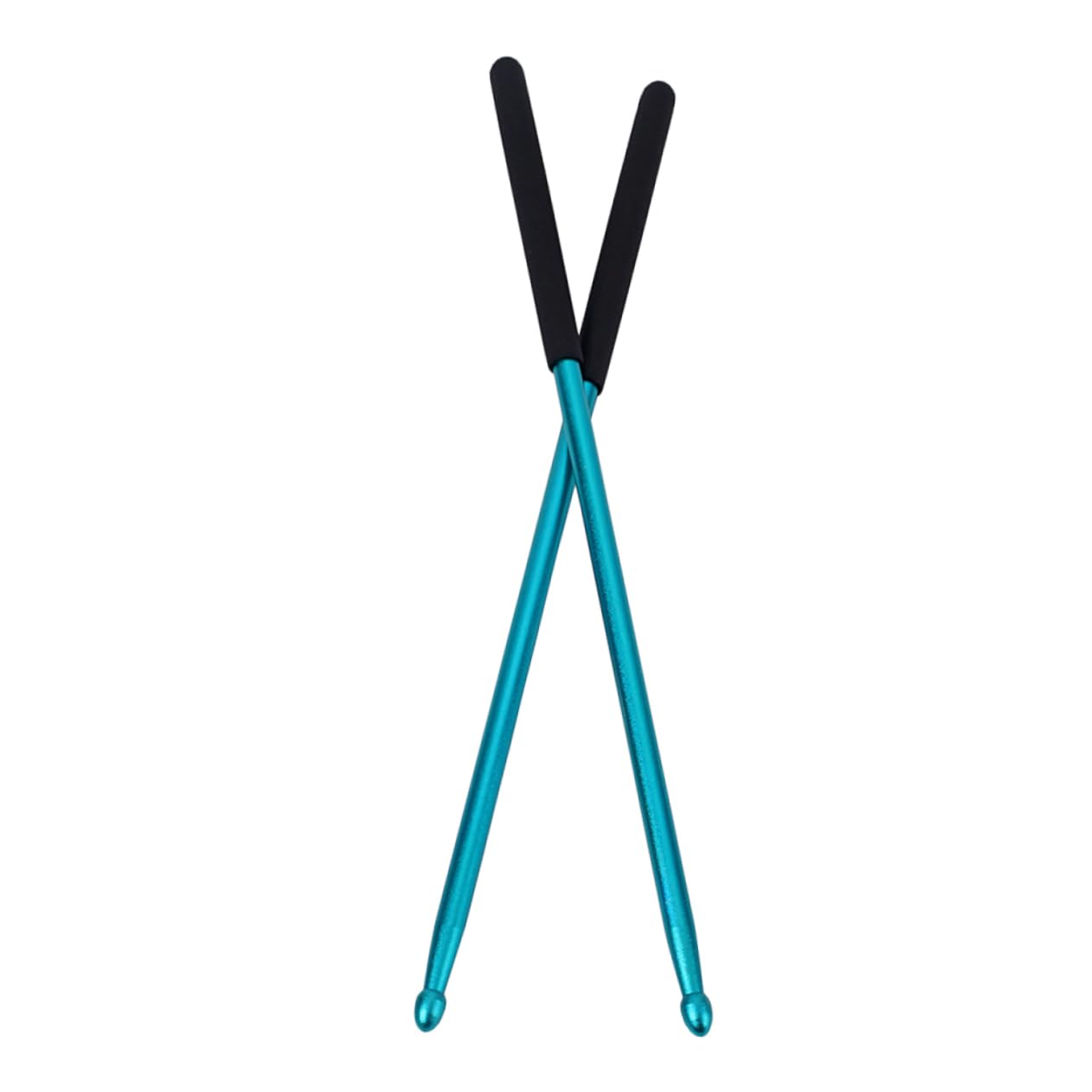 ifundom 2paare Aluminium Legierung Trommelstöcke Für Drum Pad Übung Robuste Und Langlebige Drumsticks Blau Für Drummer Aller Fähigkeitsstufen Zur Stärkung Und