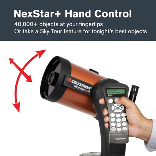 Celestron NexStar 6SE Computerized Telescope – 6-Inch Schmidt-Cassegrain Optical Tube – Fully Automated GoTo Mount with SkyAlign – Ideal for Beginners and Advanced Users – 40,000+ Object Database by Celestron - Image 8