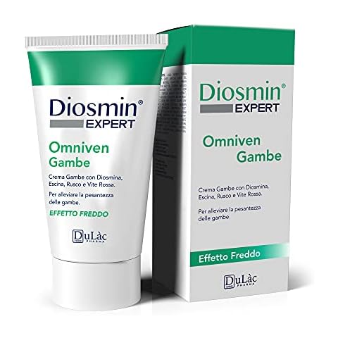 Diosmin and Horse Chestnut Cream for Legs Dulàc - Restless Legs, Swollen Ankles, Spider Legs, Swollen Legs Relief - Cooling Leg Gel, Improves Micro-Circulation Cover