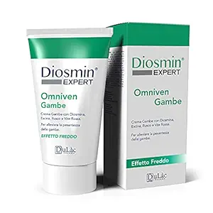 Dulàc Leg Cream for Circulation, Cooling Effect Diosmin and Horse Chestnut Cream for Swollen Legs and Ankles and Feet, Spider Veins - Relaxing Leg Cream