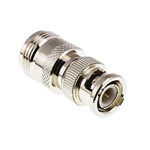 GXMRHWY BNC Plug to Type N Socket Straight 50? R-F Adapter