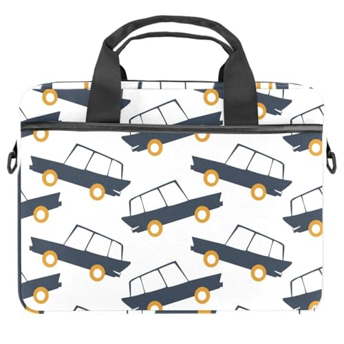 Maletín bandolera para portátil de 13 a 14.5 pulgadas con estampado vintage