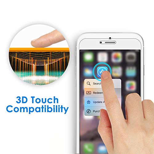 Jetech 3-Pack Screen Protector For Iphone 8 Plus, Iphone 7 Plus, Iphone 6S Plus And Iphone 6 Plus, Tempered Glass Film, 5.5-Inch #TOP3